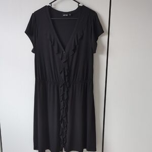 Apt. 9 Black Ruffle Dress